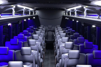 Ann Arbor Charter Bus Interior