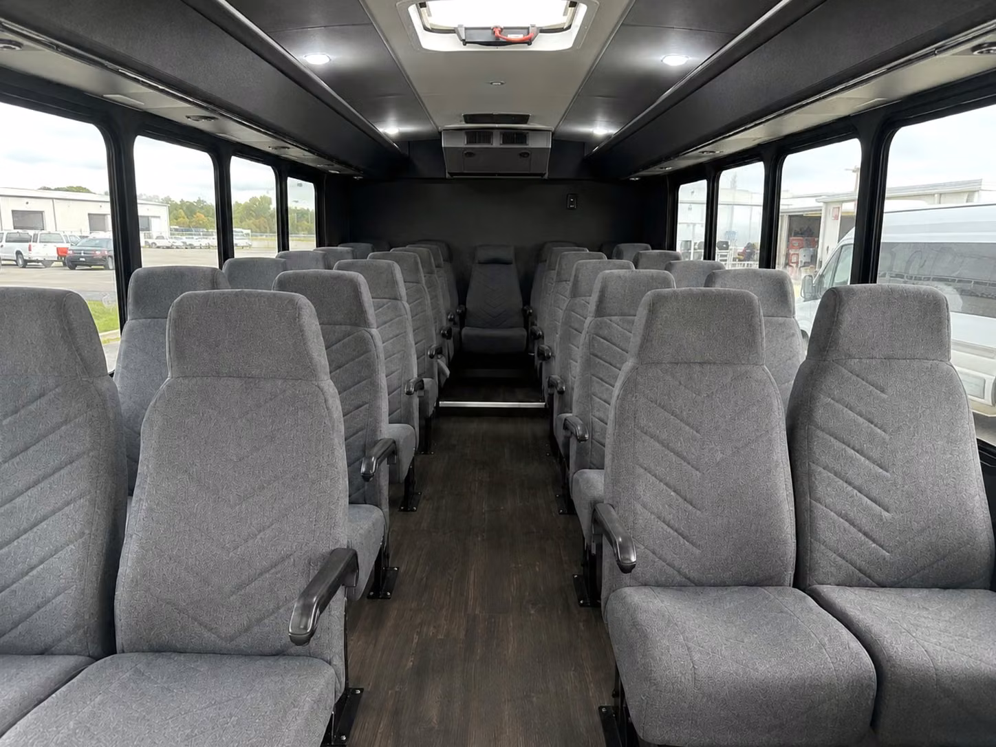 20 passenger minibus interior