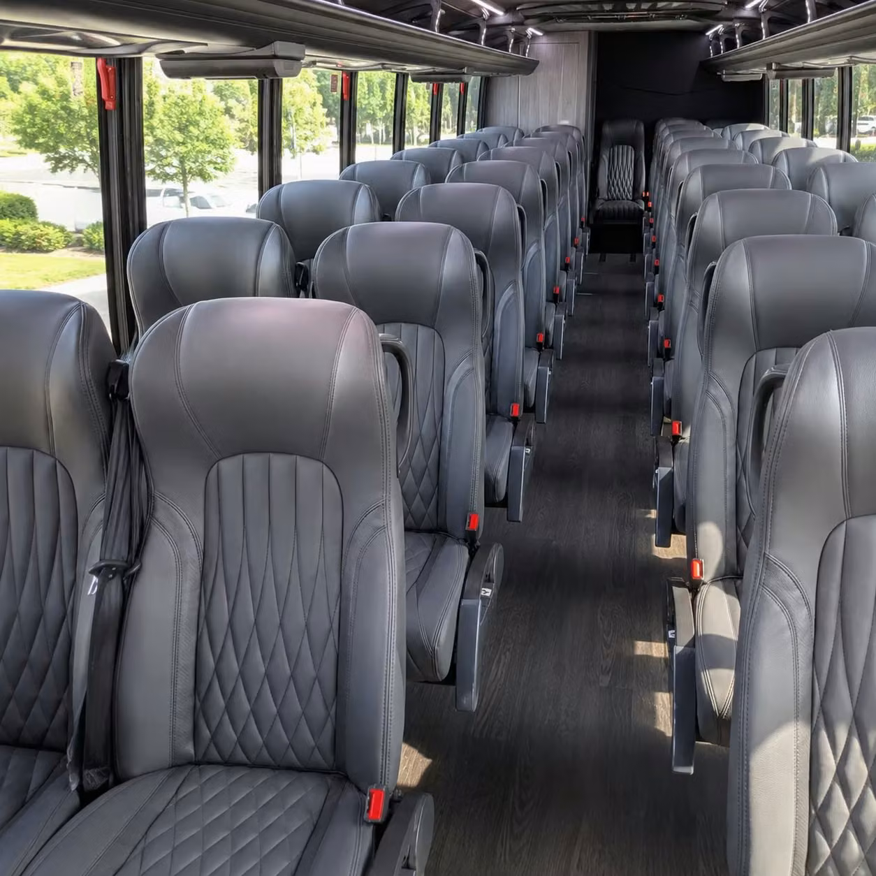 25 passenger minibus inside