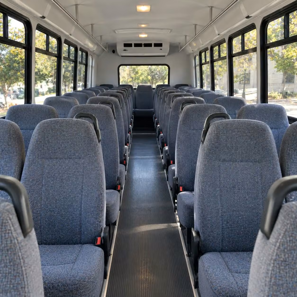 35 passenger minibus inside