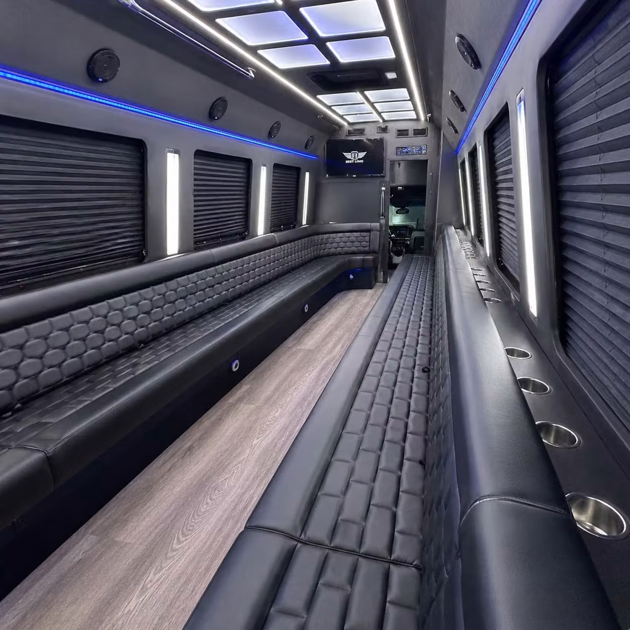 party bus interior