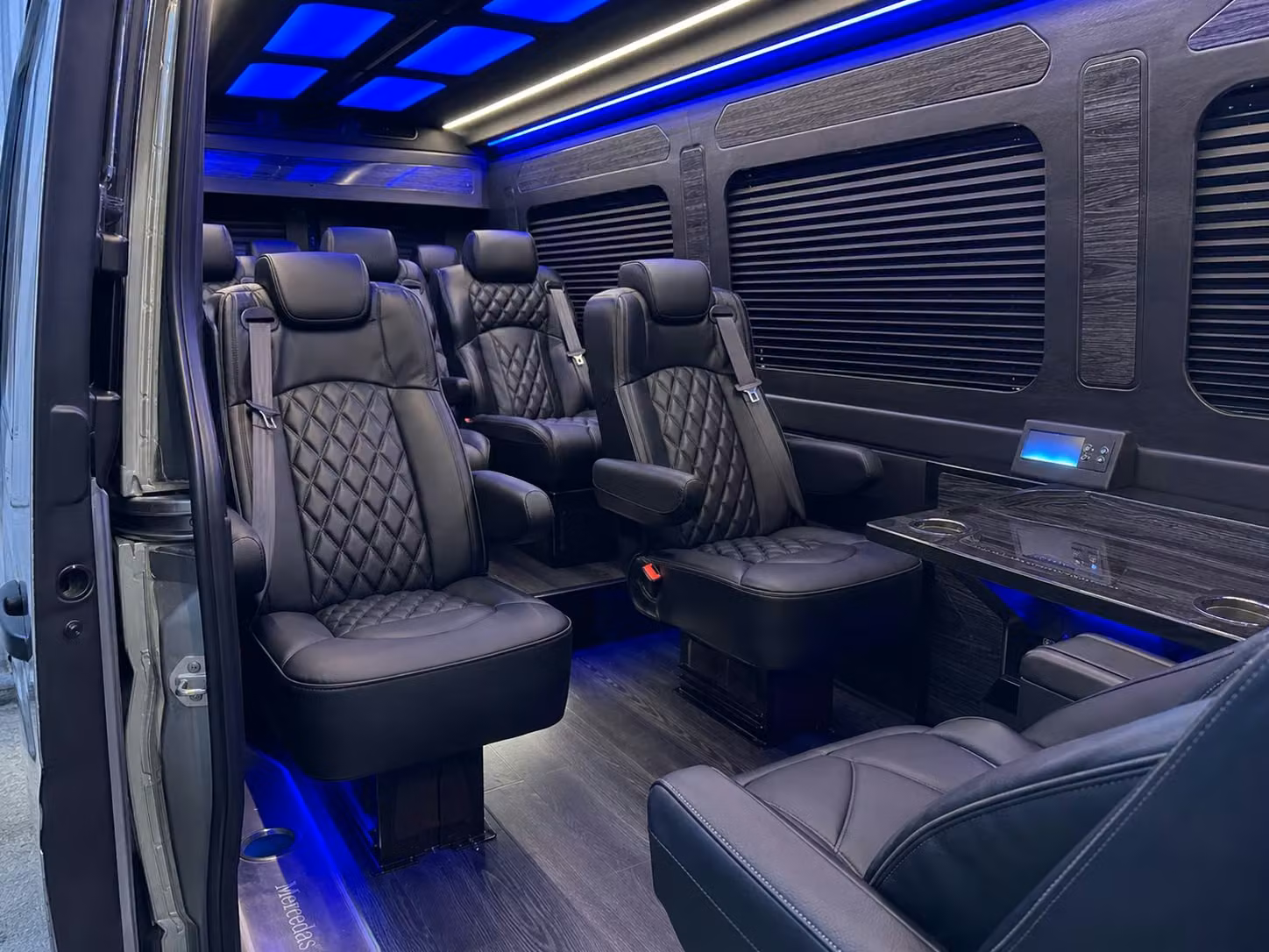 sprinter van transportation for groups and events across ann arbor
