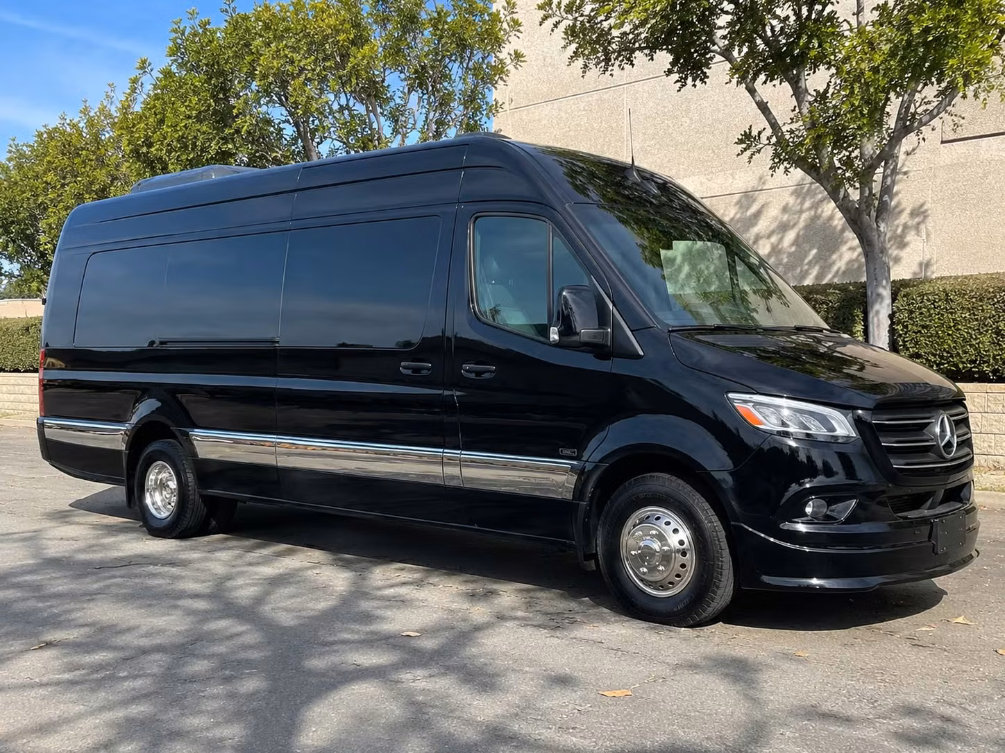 sprinter van with driver